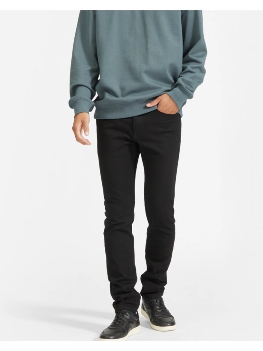 Everlane Uniform Men's Skinny Jeans in Black sz 38 x 32